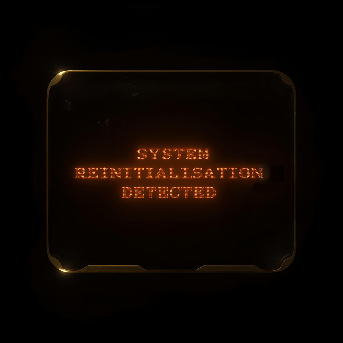 System Reinitialisation Log [Access Notice]